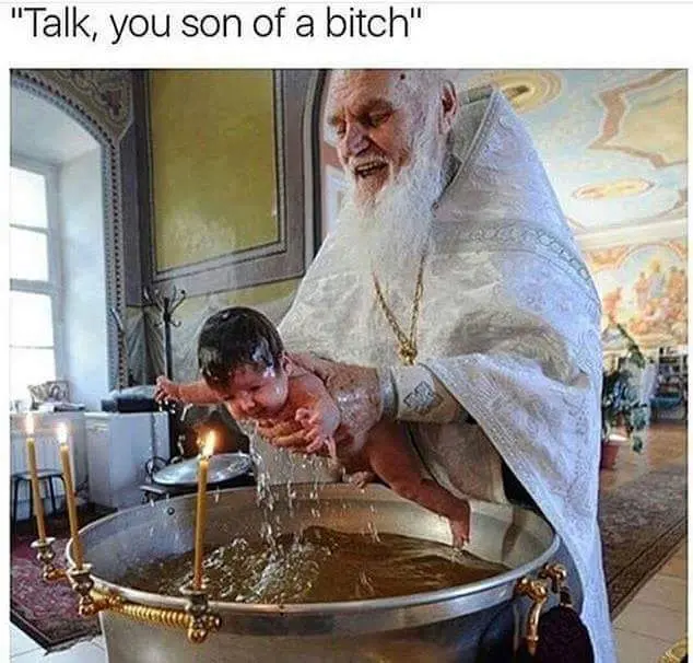 you son of bitch"
